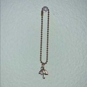 umbrella charm bracelet